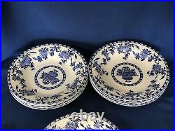 10 Cook's Hotel & Restaurant Ware Supply England 9 Flat Rimmed Soup Bowls RARE