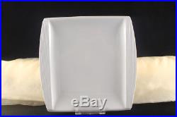 12x Teller Servierteller Flachteller Porzellan Weiß Gastronomiebedarf ca. 31x30,5