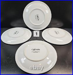 15 Pc Culinary Arts Cafeware Blue Bands Plate Bowl Mug Restaurant Ware Style Lot