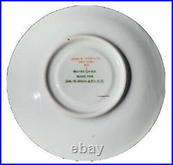 1917 Department Of The Navy Rear Admiral 2 Star Mess Saucer, Wwi, Mayer China