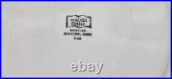 1946 Vtg Greyhound Post House Restaurant China 4 Divided Dinner Plates 9.5 RARE