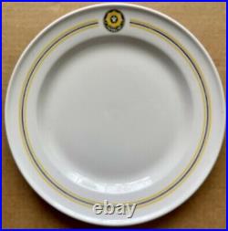 1950s 1960s U. S. ARMY 2ND CAVALRY REGIMENT RESTAURANT WARE PLATE VILSECK GERMANY