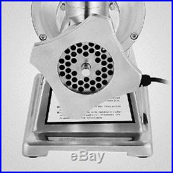 1HP Electric Commercial Mincer Meat Sauage Grinder With5 plates Stainless Steel