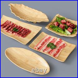 1Pc Baking Tray Serving Plate Kitchen Supply for Storage Restaurant Hotel