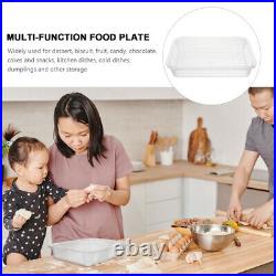 1Pc Kitchen Supply Multi-function Food Plate for Restaurant Home Dining Table