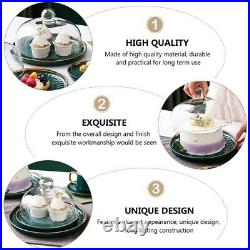 1Set Cake Display Plate Party Supply Display Plate for Home Restaurant