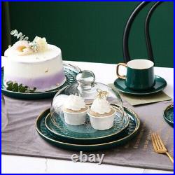 1Set Cake Display Plate Party Supply Display Plate for Home Restaurant