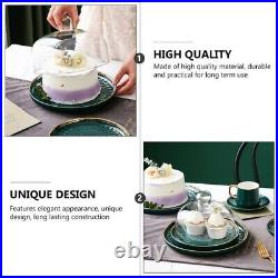 1Set Party Supply Dessert Container Cake Display Plate for Restaurant Home