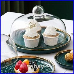 1Set Party Supply Dessert Container Cake Display Plate for Restaurant Home