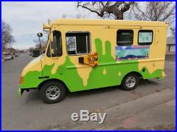 2001 CHEVY REAL ICE CREAM & SNOW CONE TRUCK With HUGE NELSON COLD PLATE FREEZER