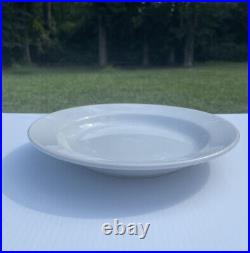 20 White Dinner Plates/Restaurant Ware 10 Heavy Duty Porcelain Stoneware-Vertex