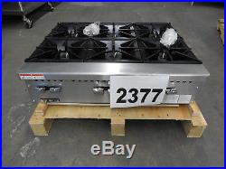2377-New-S&D VCRH Series Natural Gas Hot Plate, Model VCRH36-1