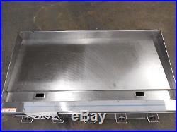 2421-Test Unit-S/D Vulcan 60 Steel Griddle Plate, NG Model VCCG60-AS01