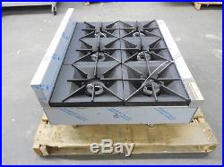 2465-New-S&D Heavy Duty Natural Gas Hot Plate, Model VHP636-1