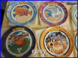 2 Complete Sets of 6 McDonald's Disney Hercules Movie Plates 1997 + 2 extra