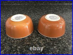 2 Vintage Cook's Hotel & Restaurant Supply Jackson China Custard Cups / Ramekins