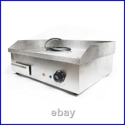 3000W Commercial Electric Countertop Griddle Grill BBQ Flat Plate Top Restaurant