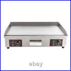 30 Commercial Electric Countertop Griddle Restaurant Kitchen Flat Top Grill BBQ