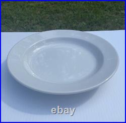 30 White Dinner Plates/Restaurant Ware 10 Heavy Duty Porcelain Stoneware-Vertex