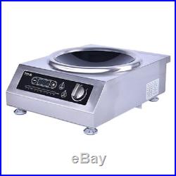 3500W Pantin Commercial Electric Induction Hot Plate Wok Cooker Cooktop ETL