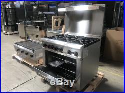 36 6 Burner Oven Range Hot Plate Stove Commercial Kitchen NSF Cooler Depot