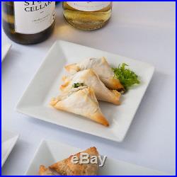 36 NEW Core 6 Bright White Restaurant Catering Square China Plates 303KSE6