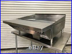 36 Thermostatic Gas Griddle Flat Top Grill Chrome Plate Garland GTGG36 #9608
