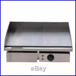 3KW 55CM Electric Griddle Grill Hot Plate Stainless Steel Commercial BBQ Grill b
