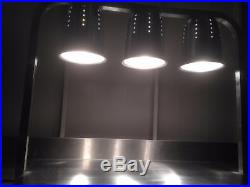 3 Lamp Plate Warmer Three Light Carvery Food Display Station Buffet Pub Catering