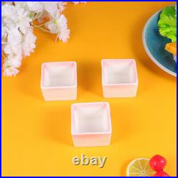 3pcs Bowls Delicate Plates Supplies for Home Restaurant Kitchen