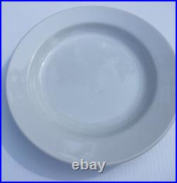 40 White Dinner Plates/Restaurant Ware 10 Heavy Duty Porcelain Stoneware-Vertex