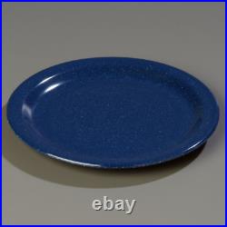 4350135 Dallas Ware Melamine Dinner Plate, 9 Diameter X 51/64 Height, Cafe Blu