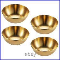 4Pcs Appetizer Plates Kitchen Supply Seasoning Bowl for Restaurant