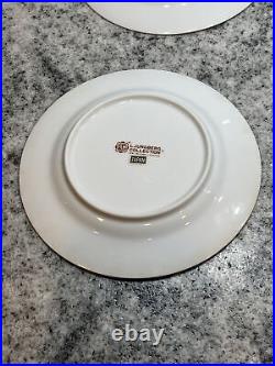 4 Brennan's Restaurant LJUNGBERG Collection Dessert Menu Cake Plates New Orleans