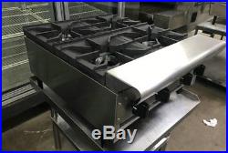 4 Burner Stove Hot Plate Gas American Range Counter Top ARHP-4 #8793 COMMERCIAL