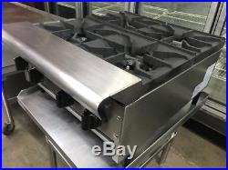 4 Burner Stove Hot Plate Gas American Range Counter Top ARHP-4 #8793 COMMERCIAL