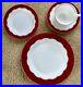 4_Corning_Dinnerware_Milk_Glass_withRed_Scalloped_Border_4_Pc_Place_Setting_16_Pc_01_kg