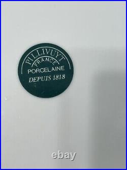 4 Pillivuyt Brasserie Restaurant A Toute Heure French 10.5 Dinner Plate Sticker