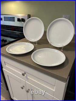 (4) Thomas Rosenthal Germany Trend White Porcelain Dinner Plates
