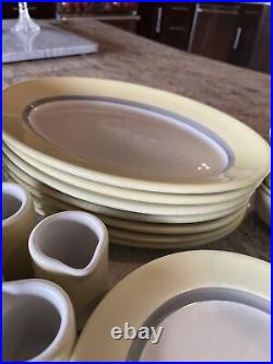 57 Piece Sterling Vitrified Restaurant China Plates Bowls Etc. Ohio