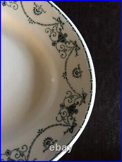 5 Rare MAYER China FORTUNA Pattern 7.25 x 10.25 Oval Restaurant China Plates