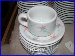 600+ Pieces of Jackson China Restaurantware 1952 STAR LITE Pattern GOOGIE