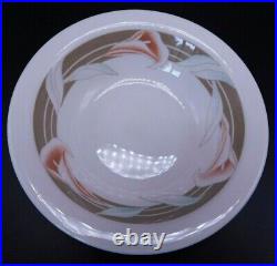 8 Syracuse China Restaurant Ware Calla Lily Round Bowl 6 wide backstamp 14-C