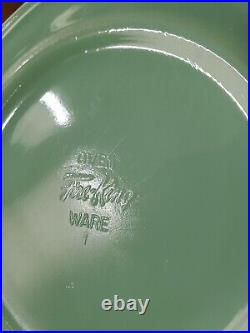 9 Fire King jadeite restaurant Ware Salad Plates 6¾