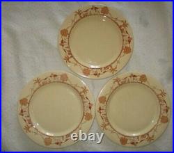 ALBERT SHEETZ MISSION CANDIES-3 Dinner Plates-Hollywood 1930s
