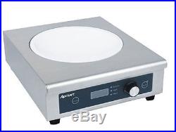 Adcraft IND-WOK208V Countertop Electric Wok-Size Induction Hot Plate 208V