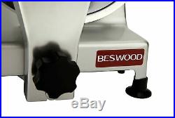 BESWOOD 10 Premium Chromium-plated Carbon Steel Blade Electric Deli Meat Cheese
