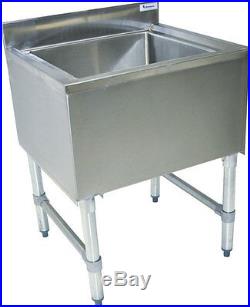 BK Resources S/S Insulated Ice Bin with 7 Cold Plate 24x21 NSF BKIB-CP7-2412-21