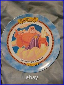 BRAND NEW! COMPLETE SET of 6 McDonald's Disney Hercules Plates 1997 NOS