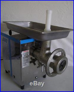Biro 822 Tabletop Meat Grinder 1hp / 1ph 22 Knife/plates / Stainless Steel Table